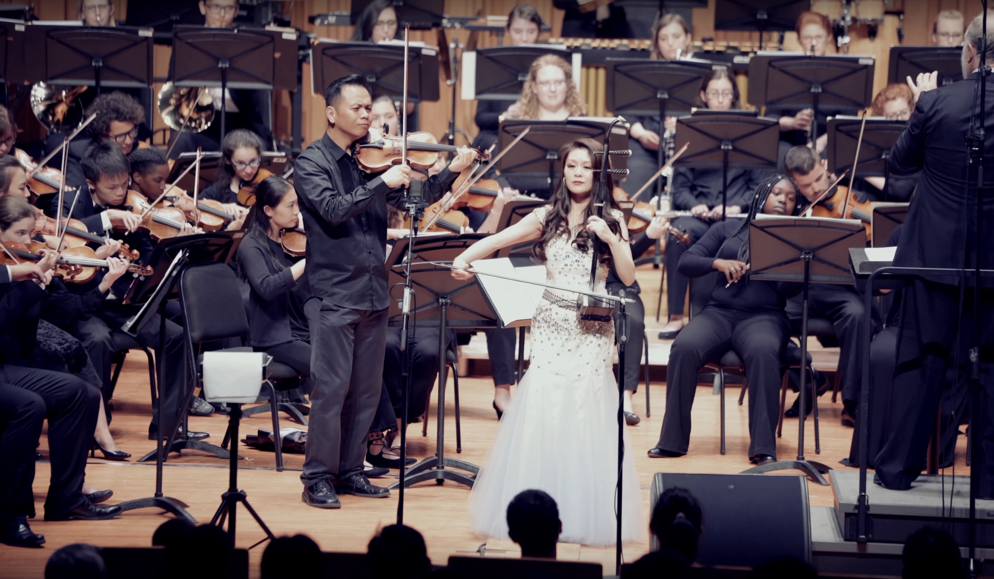 Orchestral Soloists performs at the Shanghai Oriental Arts Center